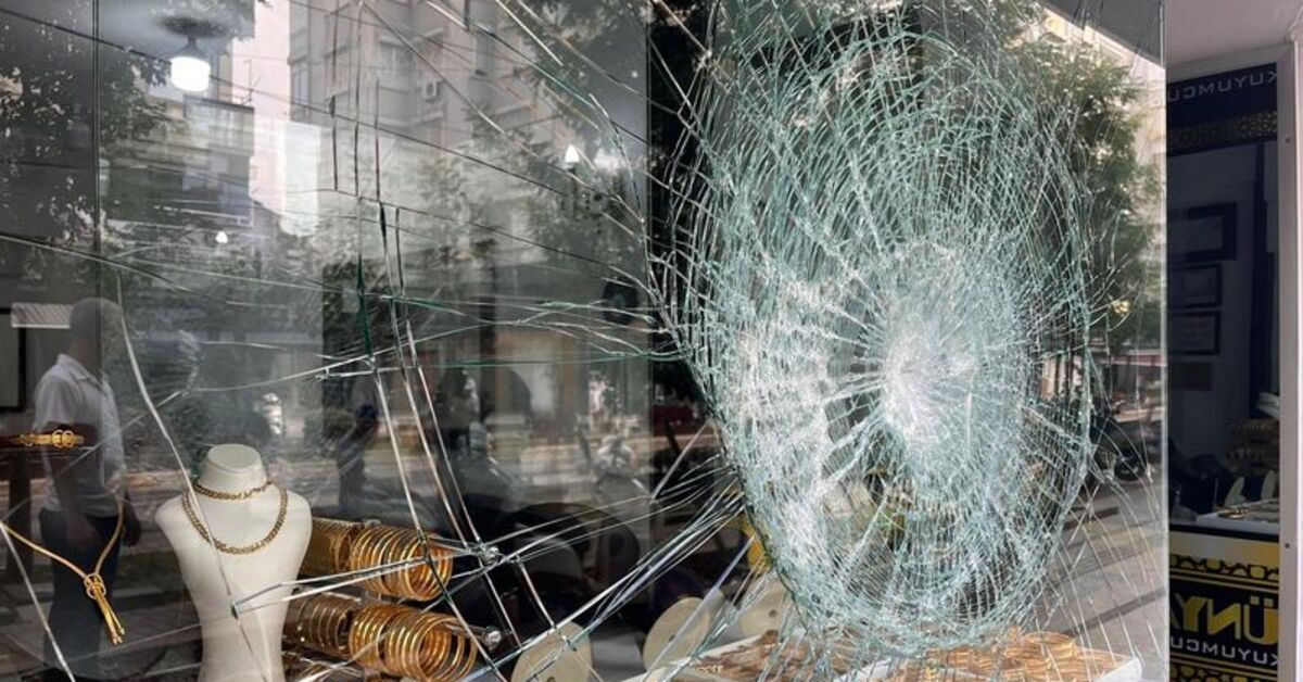 Kurşungeçirmez cam yüzünden yakalandı!