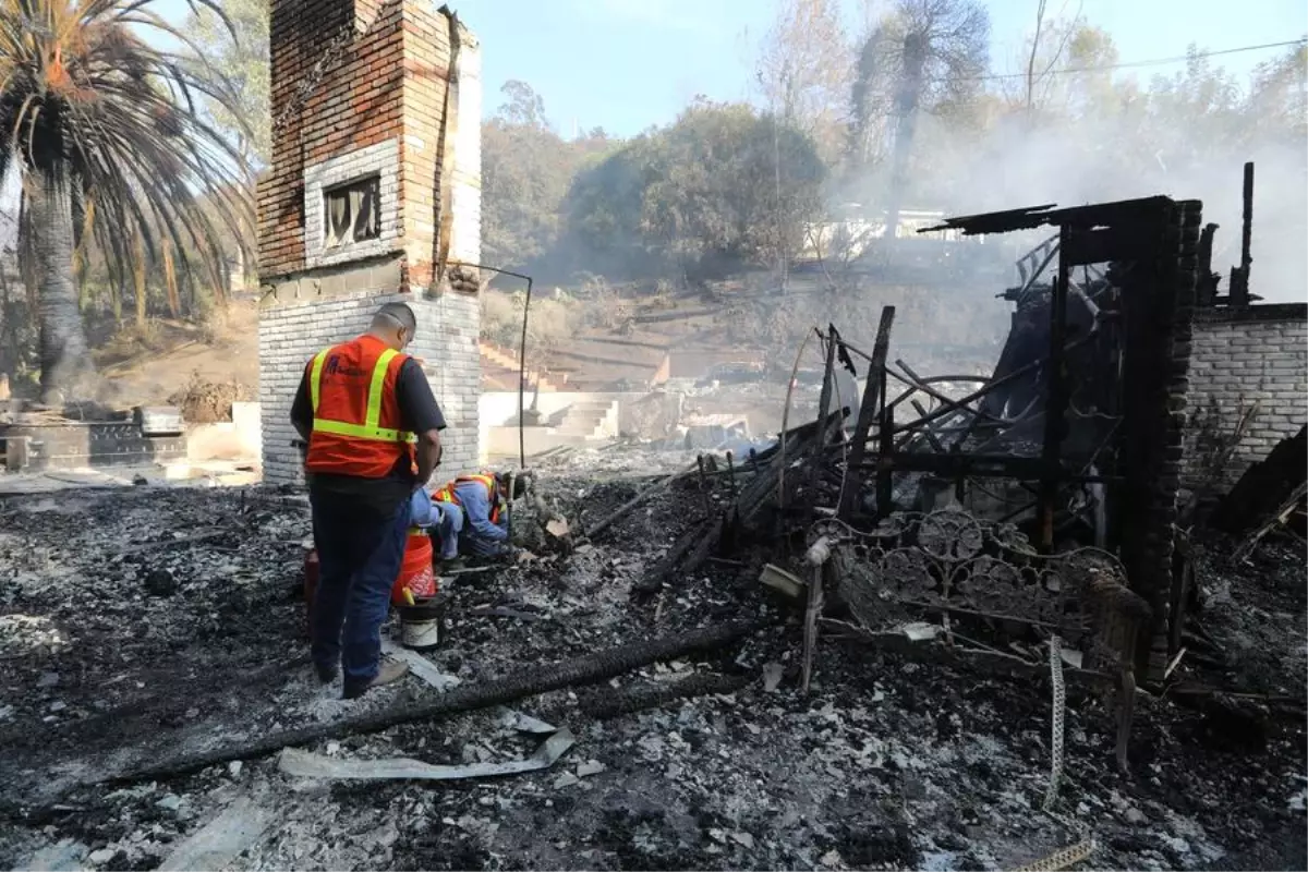 Malibu’da Büyük Orman Yangını